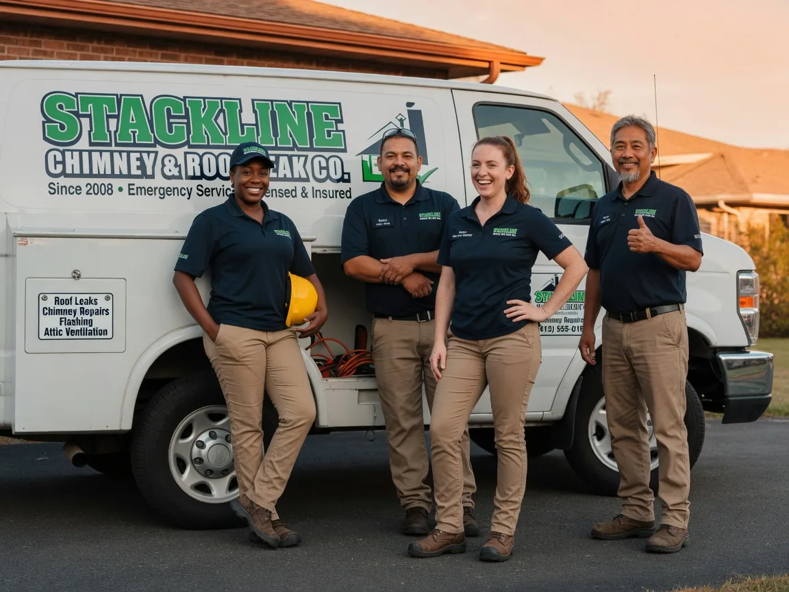 Chimney flashing repair company in Millersport, OH